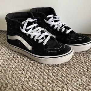 Lightly used vans comfy Cush